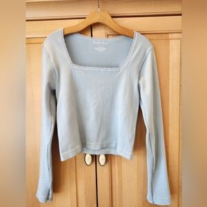 Derek Heart Ribbed Long Sleeve Large